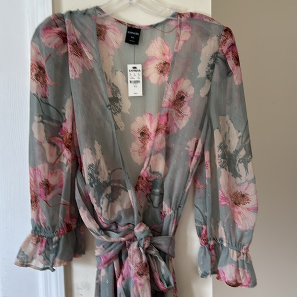 Express Maxi floral cover up dress - Picture 4 of 8